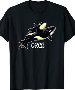 Stylized Orca Whale T-Shirt