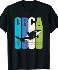 Orca Lover Shirt Whale Marine Cute Animal Ocean Biologist T-Shirt