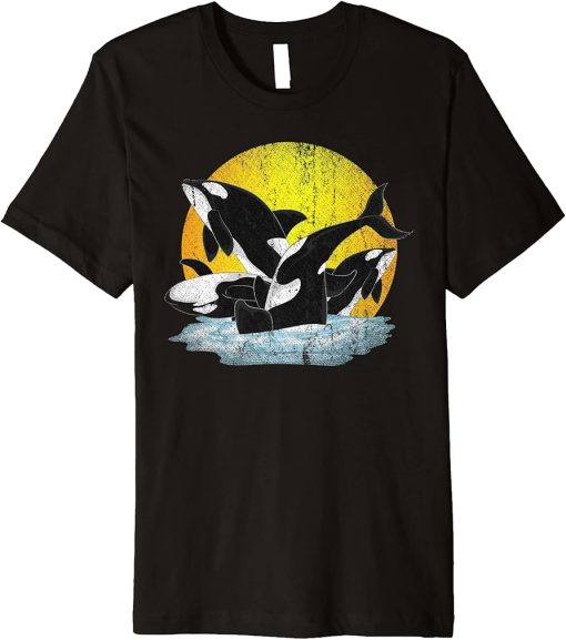 Killer Whale Lover Ocean Animal Orca Premium T-Shirt